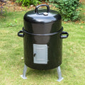 Portable Charcoal Grill & Smoker T5192