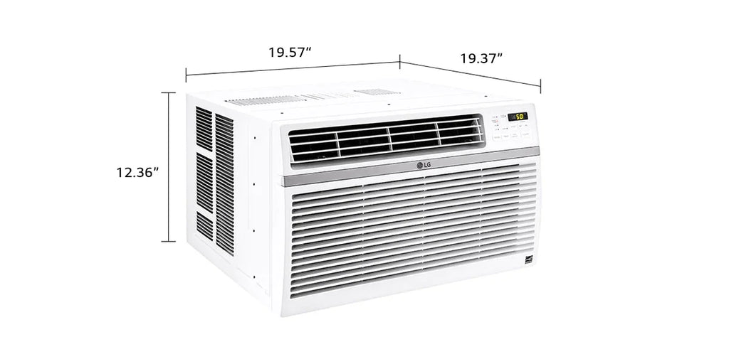 8,000 BTU Window-Mounted Air Conditioner with Remote Control E371233