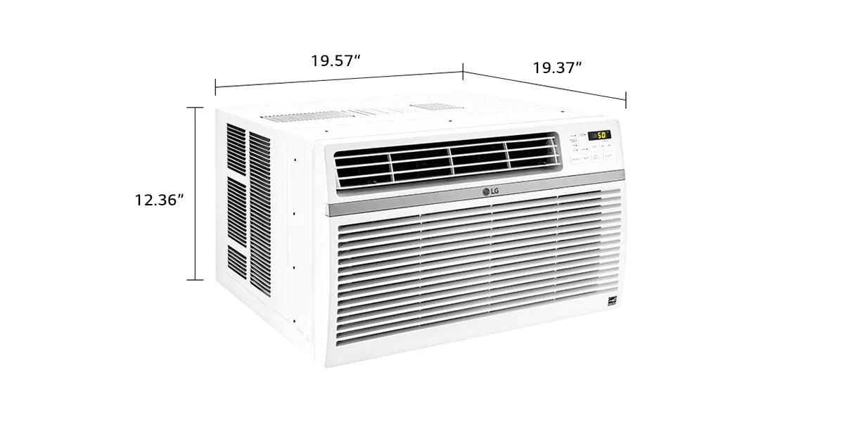 8,000 BTU Window-Mounted Air Conditioner with Remote Control E371233