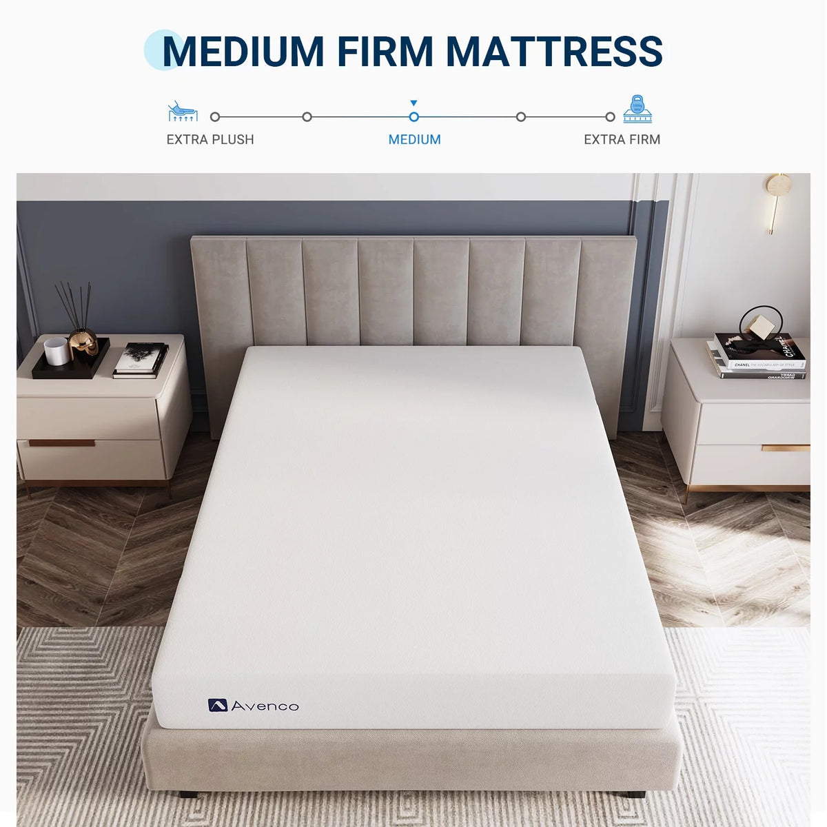 Twin Size Cooling Gel Memory Foam Mattress O1306