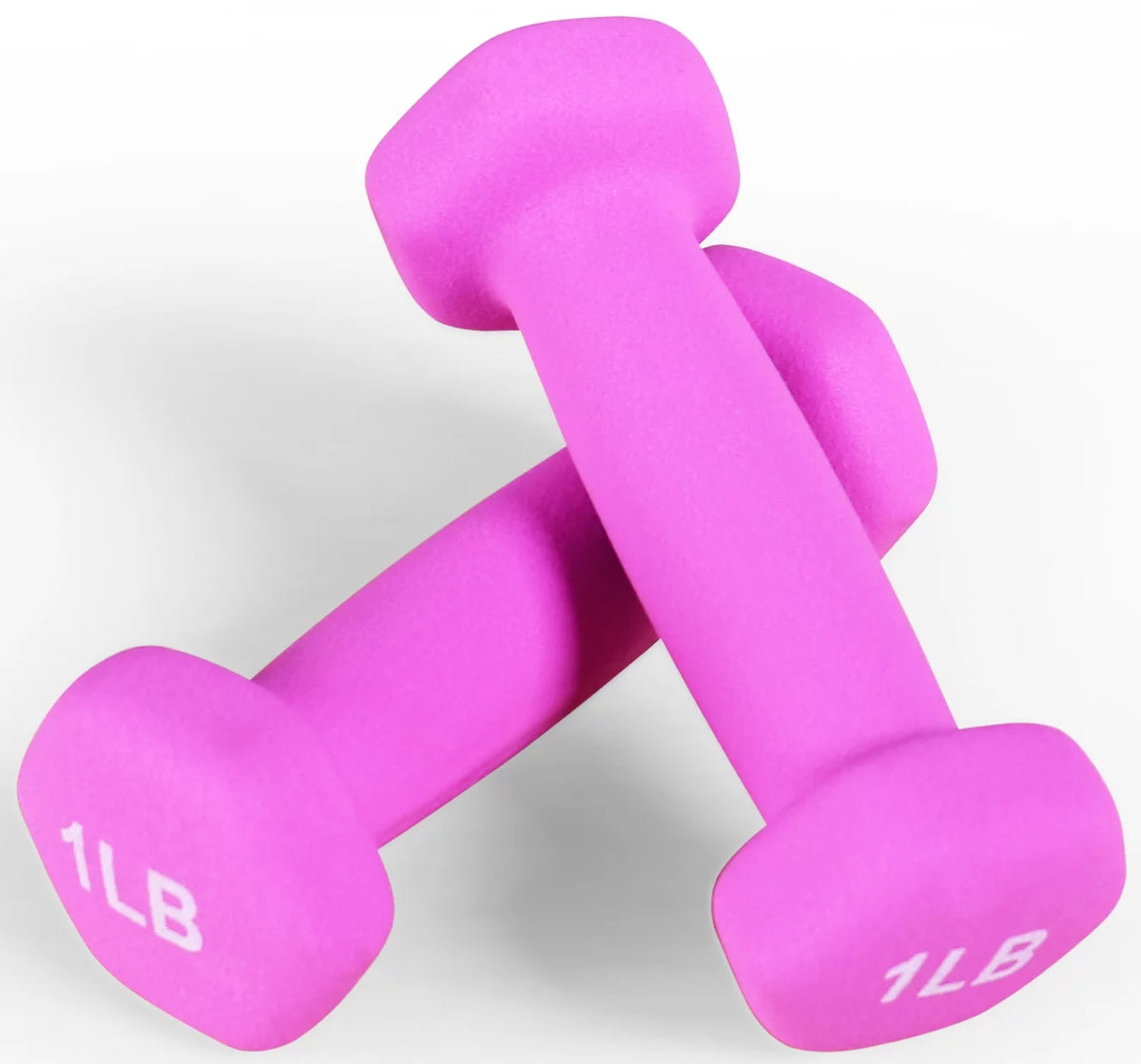 1 lbs Pair Vinyl Coated Dumbbells F804788