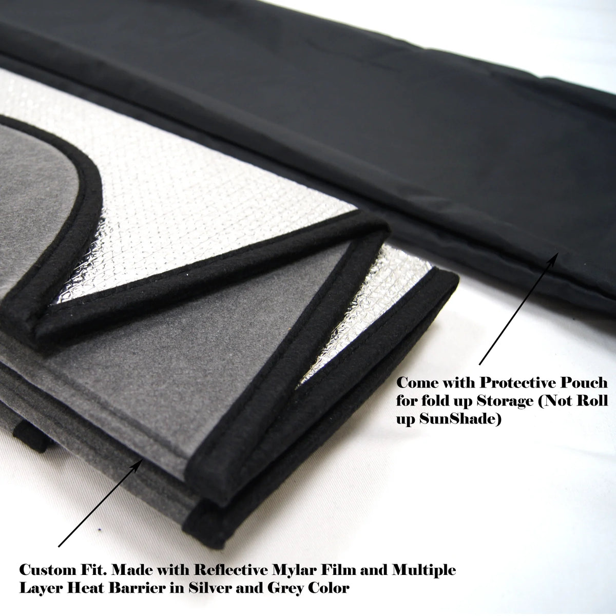 Custom Fit Windshield Sun Shade Protector K648