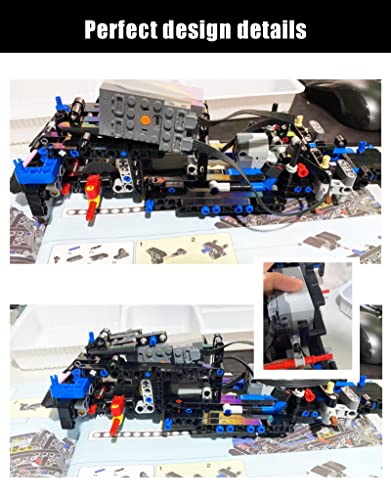 Upgrade Kit for Lego Technic Fast and Furious Dom's Dodge Charger 42111 E2272