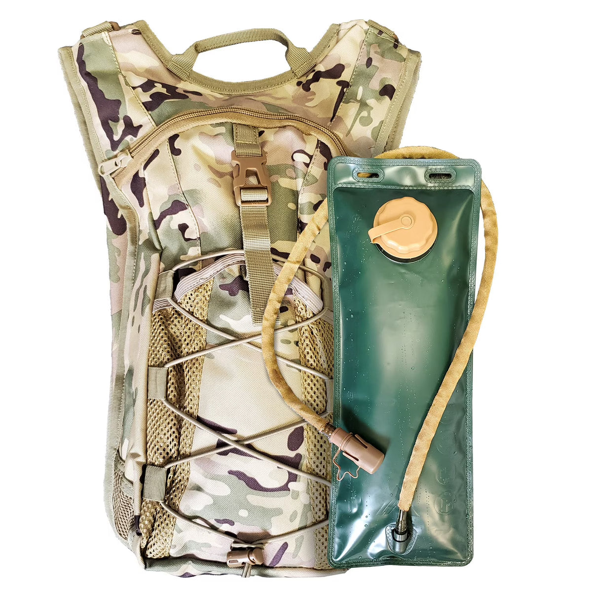 Camo Hydration Pack with 3L Water Bladder R307389