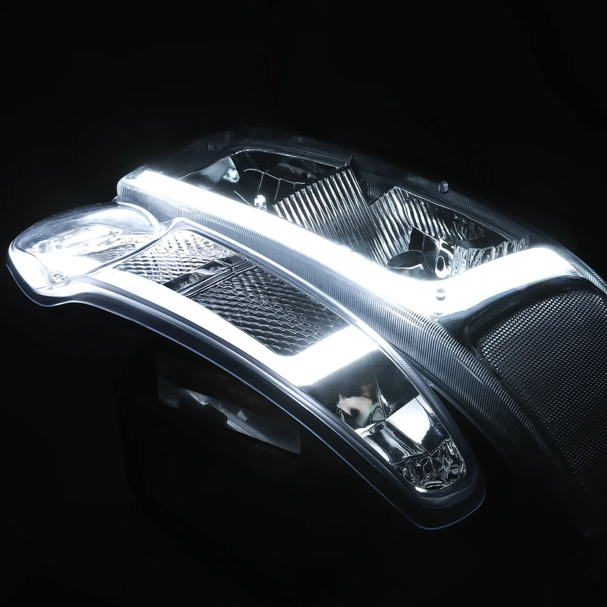 LED Tube DRL Headlights Assembly Y478