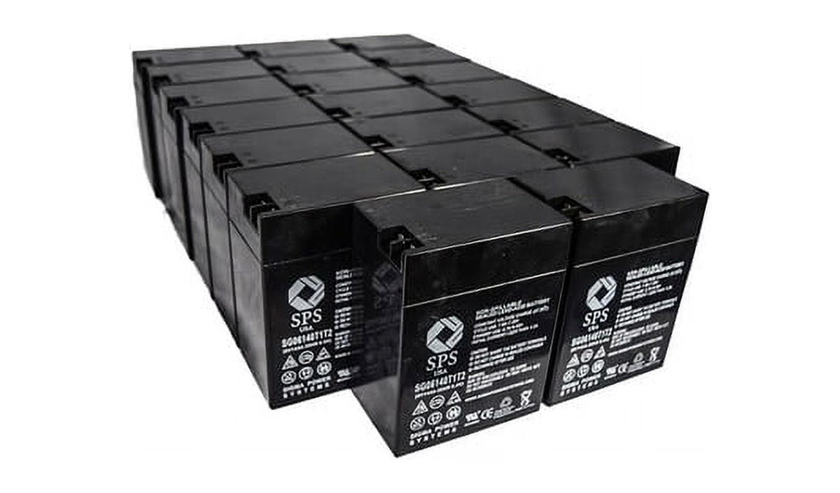 20 PACK 6 V 14 Ah Replacement Battery with Terminal T1T2 J24849