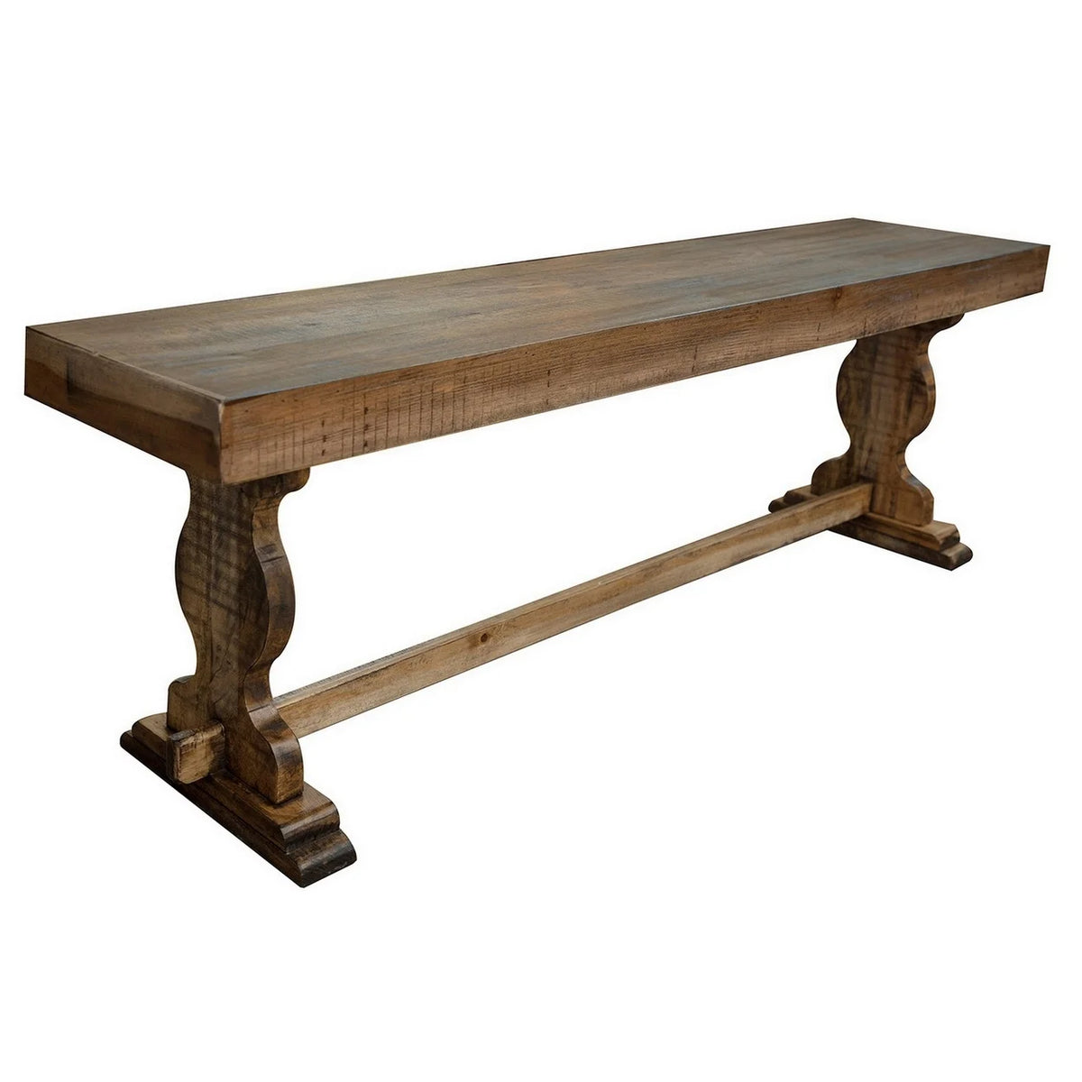 70 Inch Solid Pine Wood Bench F9722