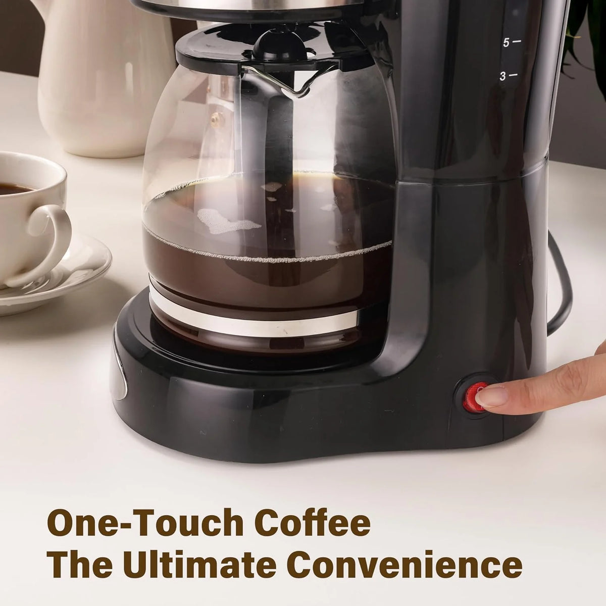 12 Cup Stainless Steel Drip Coffee Maker W590742