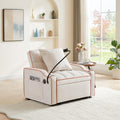 3-in-1 Convertible Pull Out Sleeper Chair Bed with Multi-Pockets S73440