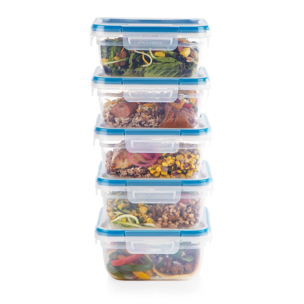 10-piece 5.5-cup Food Storage Container Set L344
