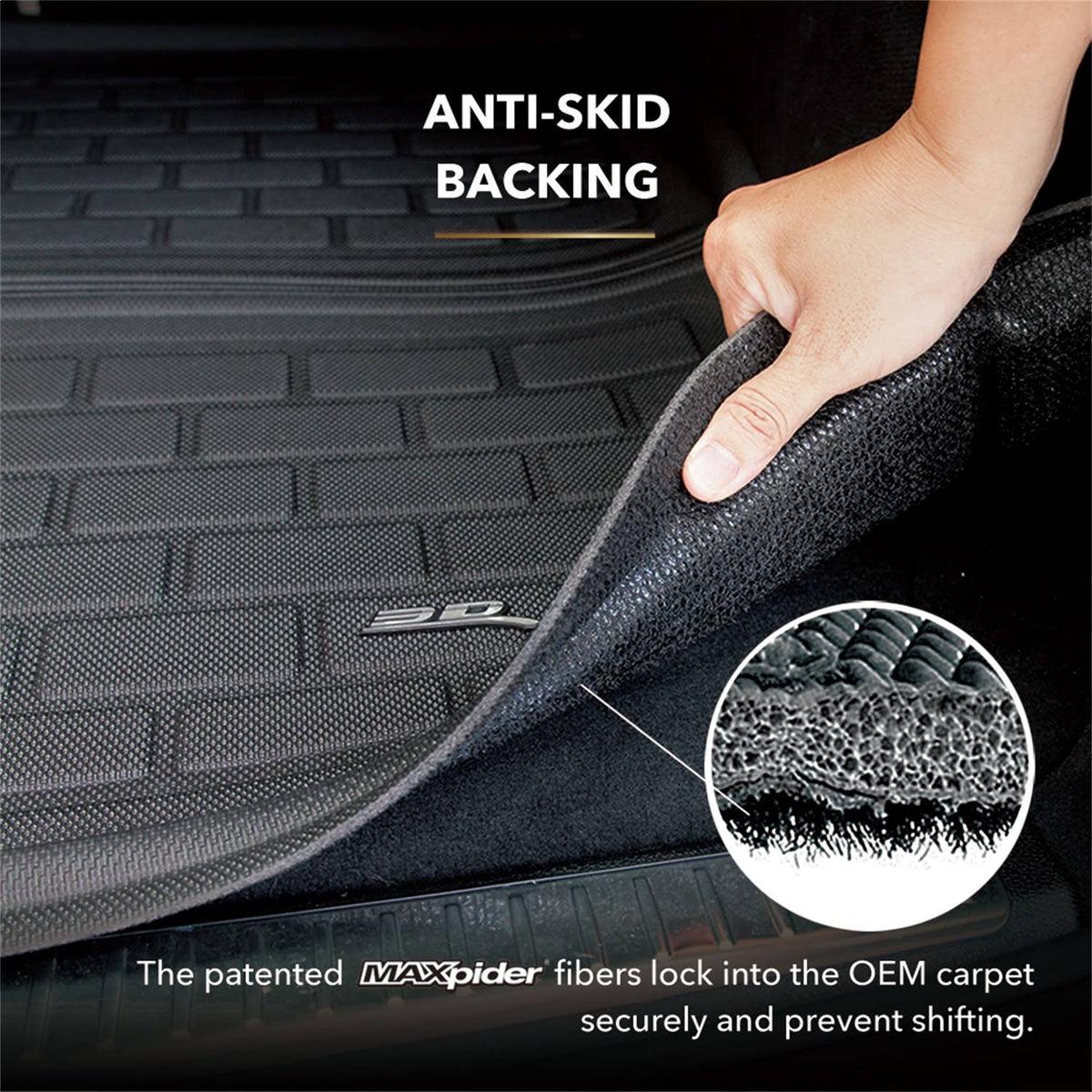 Black Cargo Liner E7879
