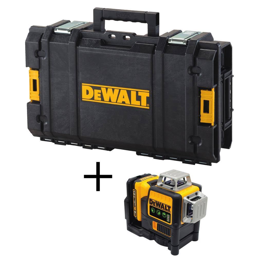 12-Volt Max Lithium-Ion Cordless 3-Beam 360-Degree Green Laser Level P6231