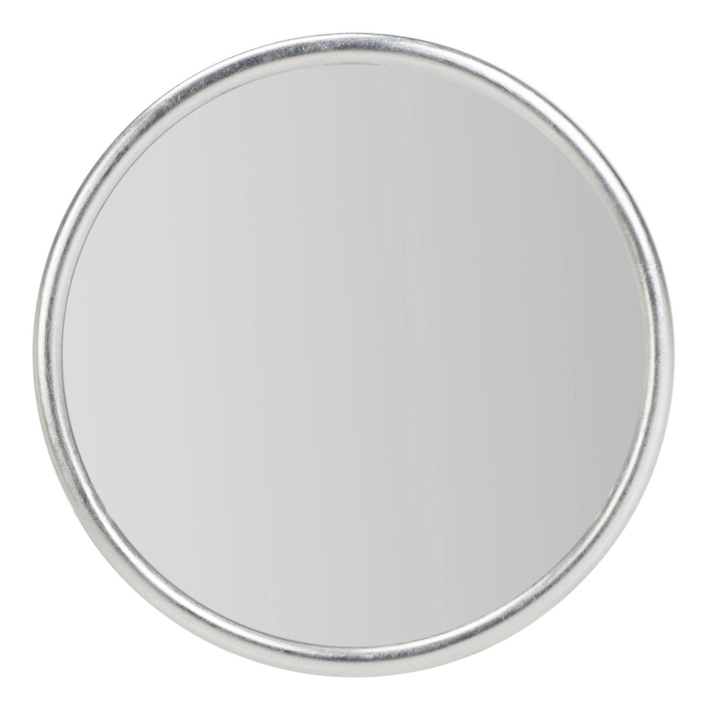 Silver/Grey Glass Top Accent Table T6748