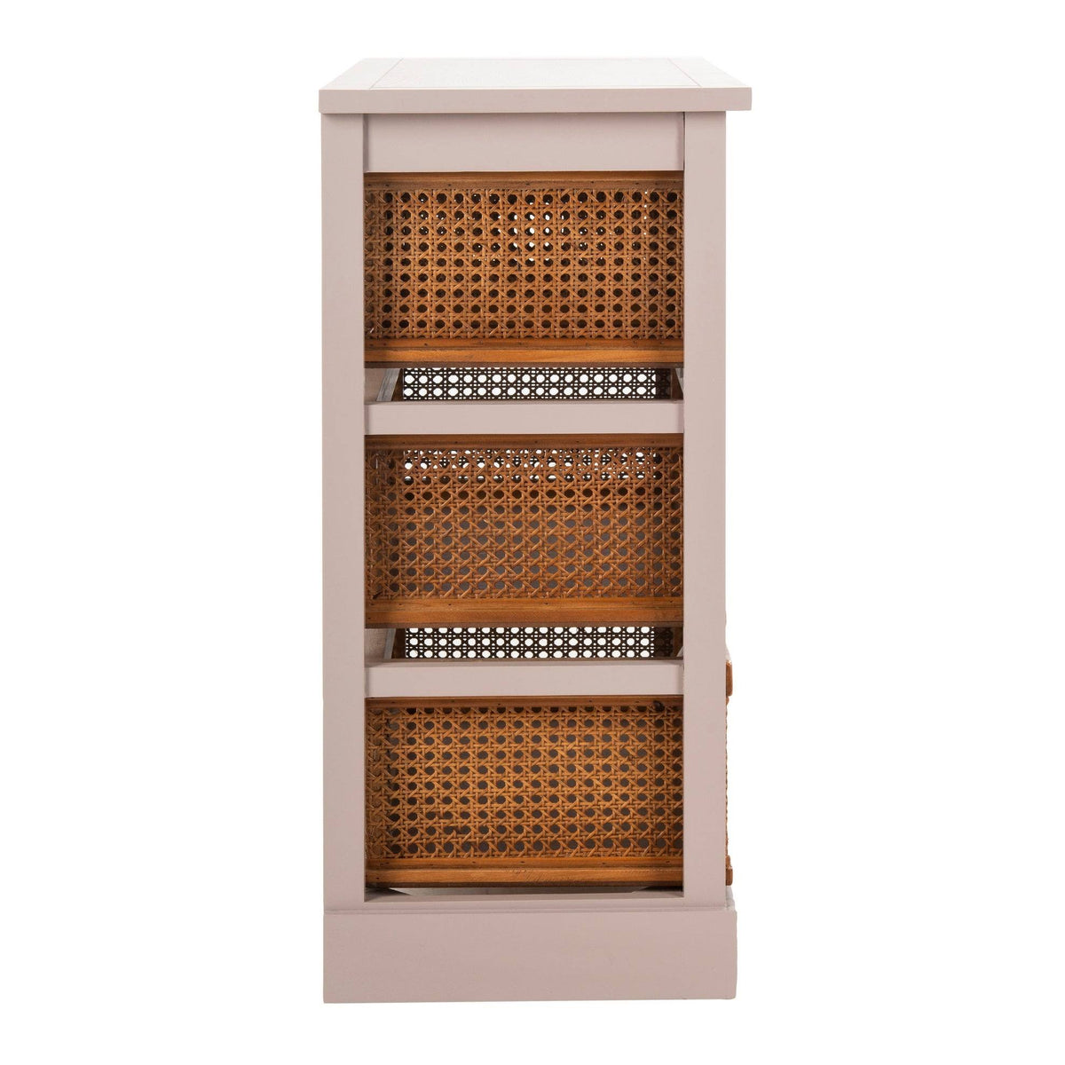 4 Drawer Storage Unit Grey L2124