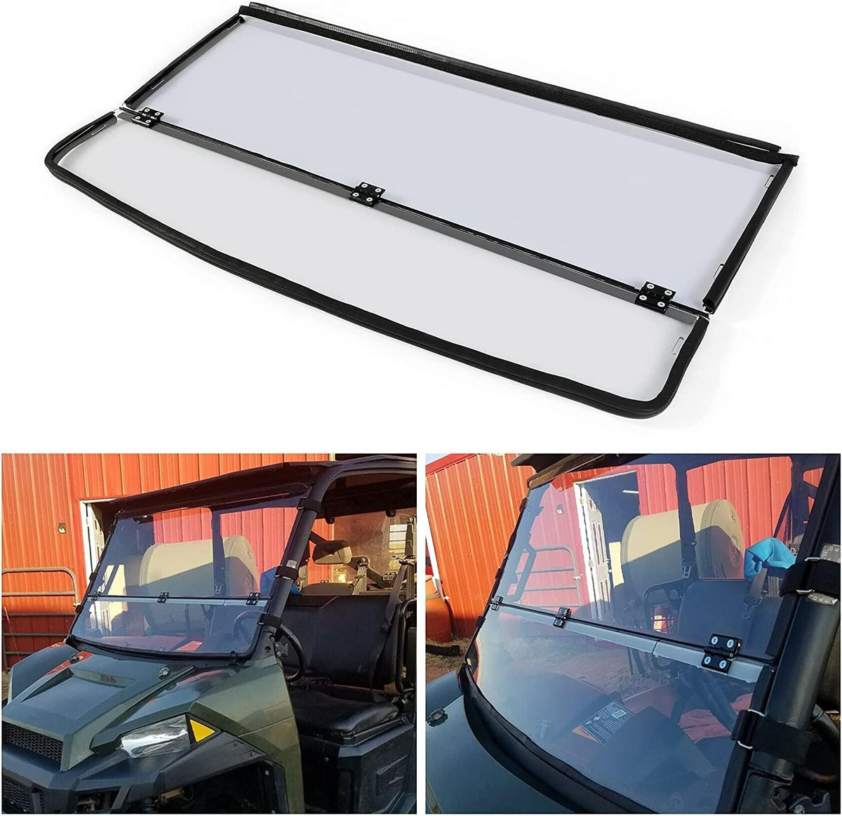 Front and Rear Windshield for Polaris Ranger XP 1000 F29728