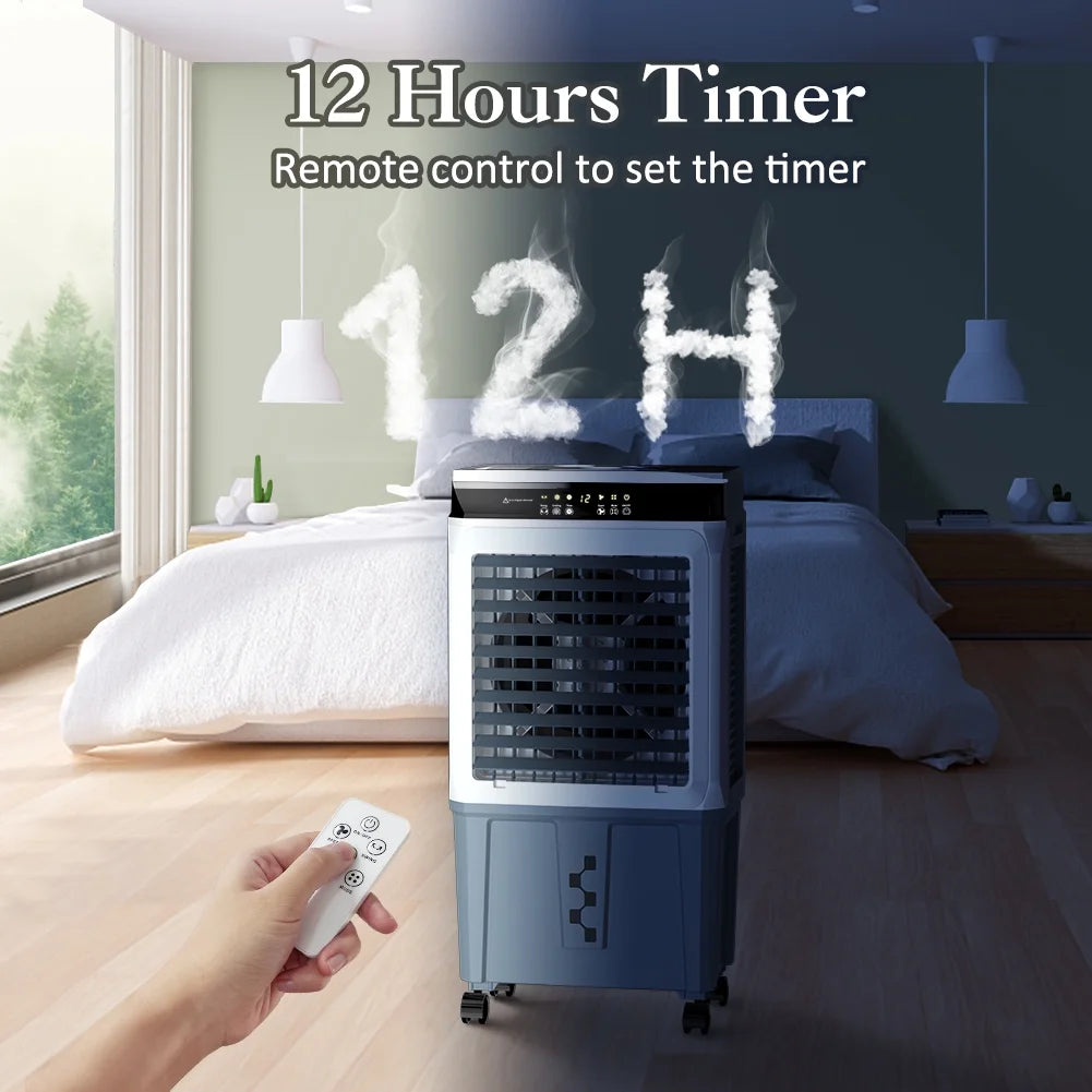 20L Portable Evaporative Air Cooler Fan Humidifier J528
