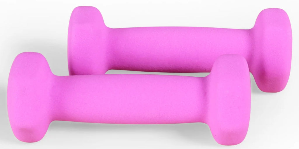 1 lbs Pair Vinyl Coated Dumbbells F804788