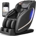 4D Full Body Massage Chair Zero Gravity Shiatsu Recliner with Heat Black H211