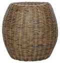 Brown & Multi End Table V14088
