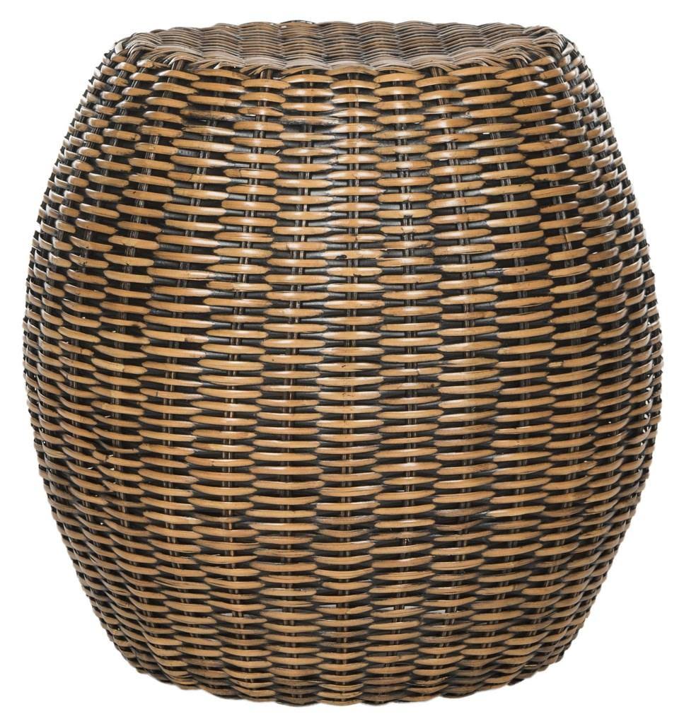 Brown & Multi End Table V14088