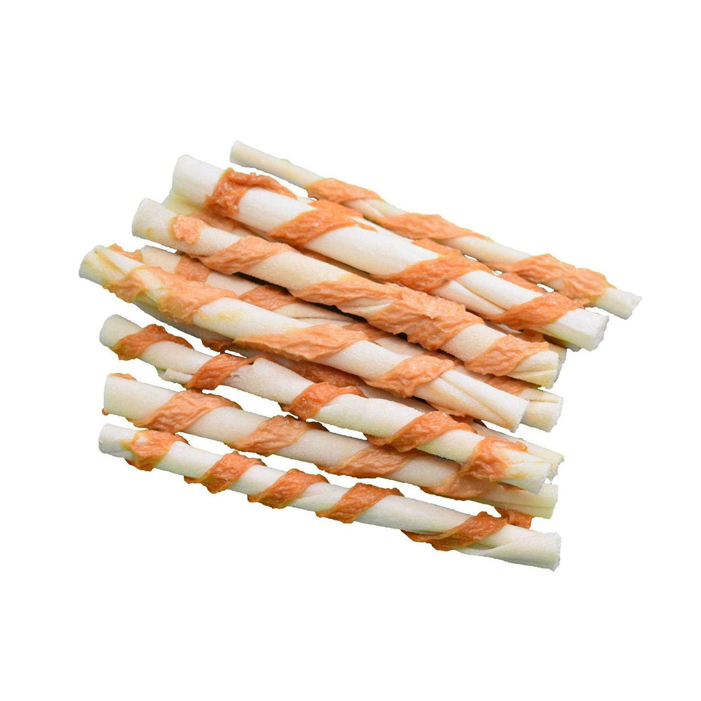 Oven Baked Beefhide Chicken Twists Dog S72360