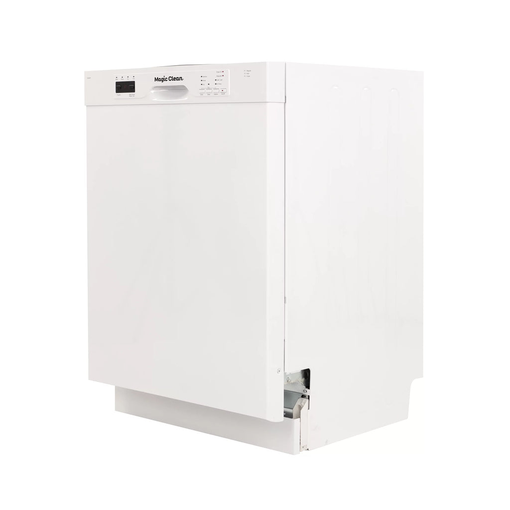 24" Front Control White Dishwasher E69812