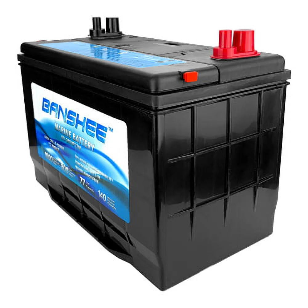 Group Size 27 Deep Cycle Marine Battery V1895