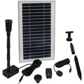 Solar Pump and Panel with Battery, Remote Control & Light O271