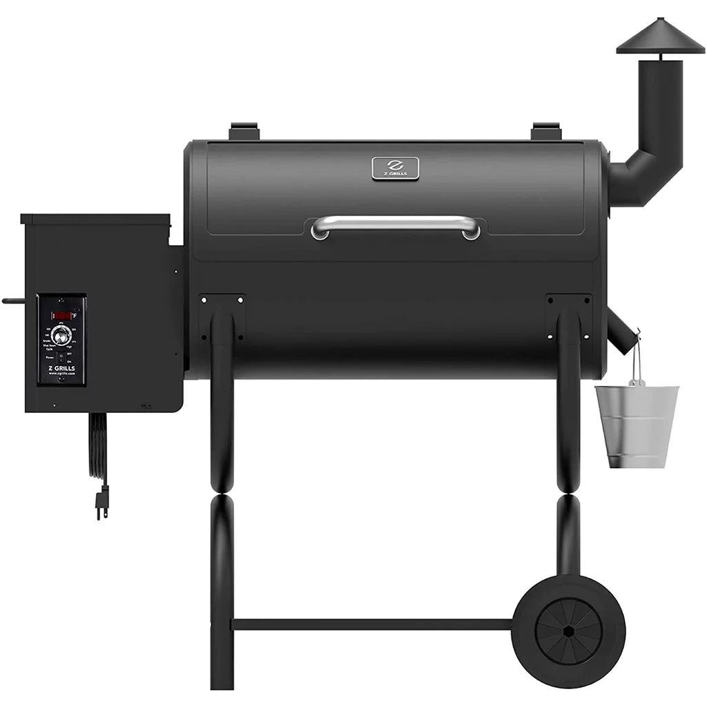560 sq. in. Wood Pellet Grill & Smoker, 8 in 1 BBQ Grill N373
