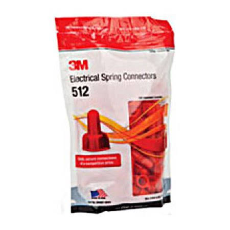 Red 8 AWG Electrical Spring Connectors S5949