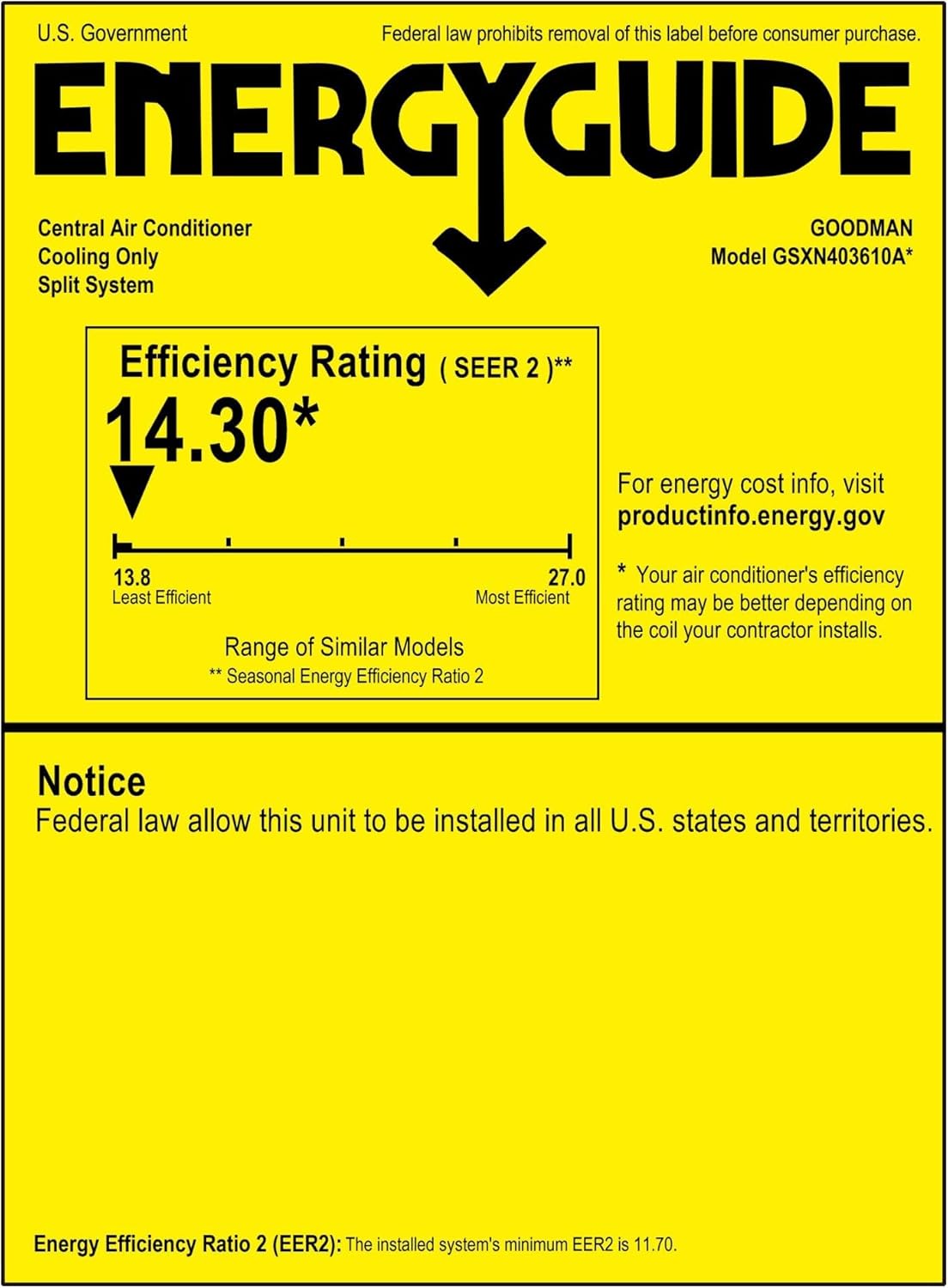 3 TON 14.3 SEER2 AC Unit with 96% AFUE 60k BTU Low NOx Two-Stage Gas Heater and Upflow Evaporator J107