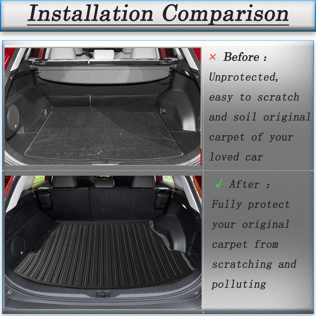 All-Weather Rear Trunk Tray Cargo Mat Protector T56667