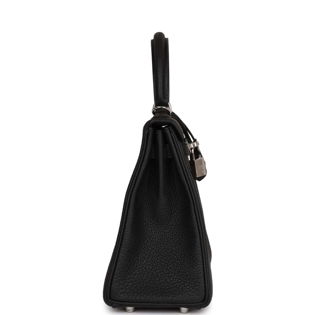 Black Togo Leather Bag L807
