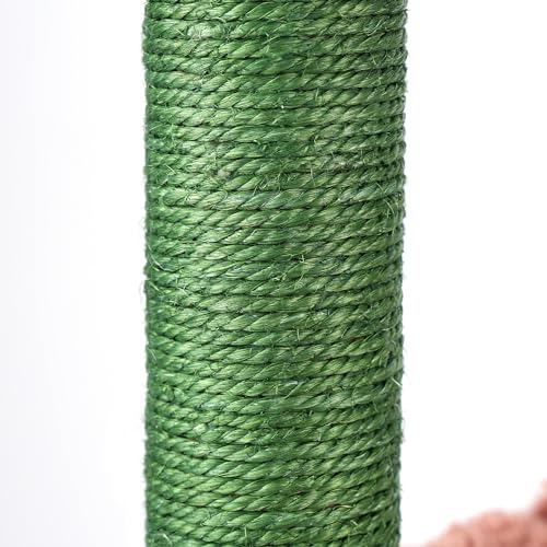 37.4" Green Cat Tree Tower with Condos G719