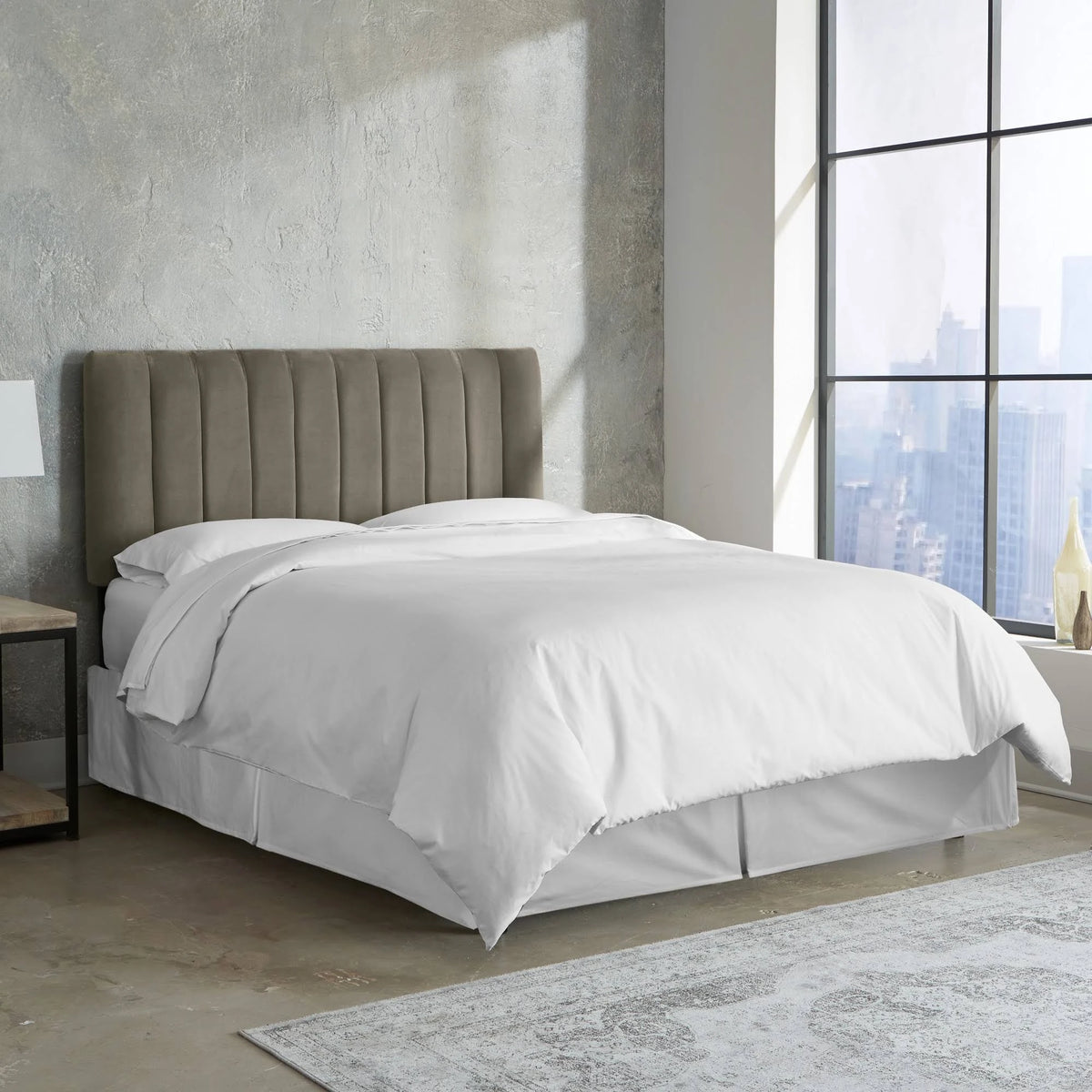 California King Velvet Headboard N296