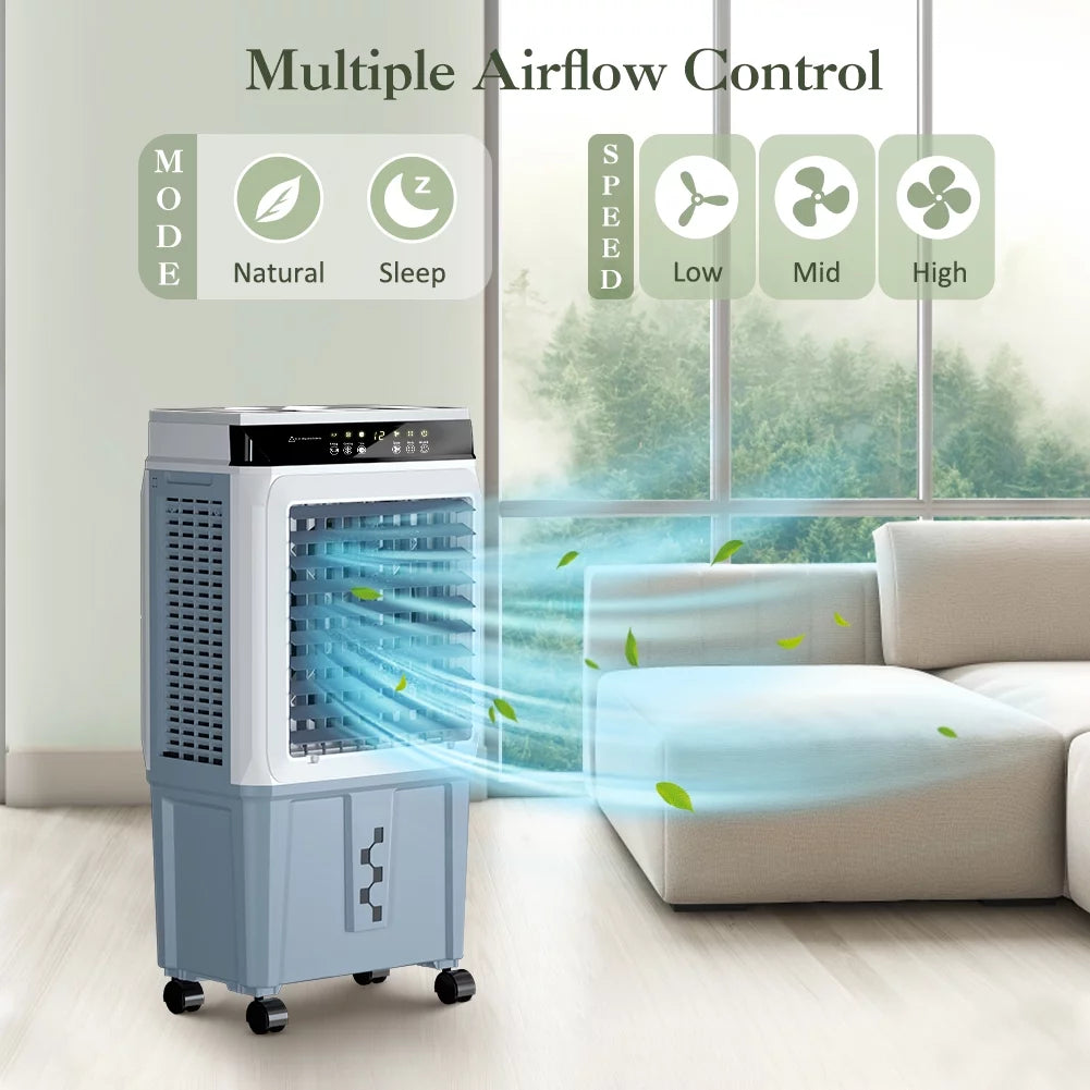 20L Portable Evaporative Air Cooler Fan Humidifier J528