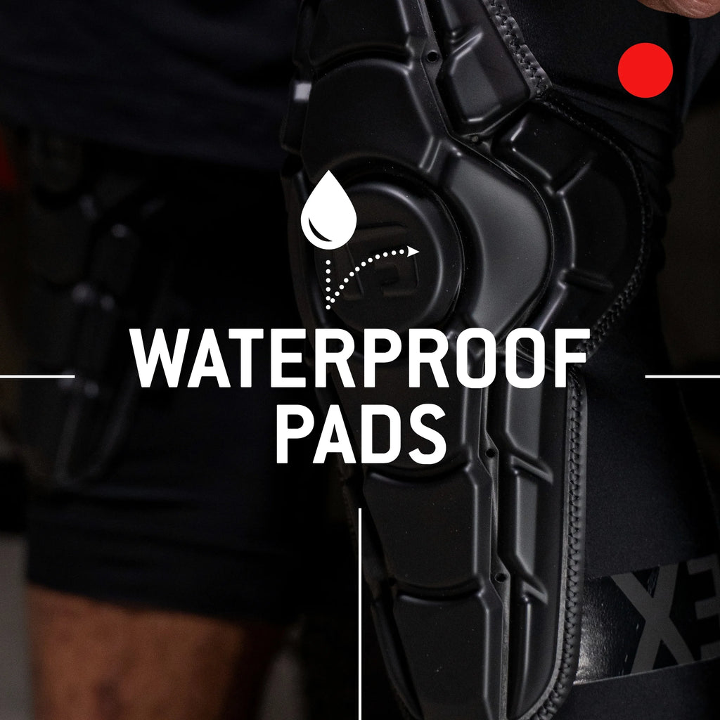 Triple Matte Black Youth S/M Knee Pads F4225