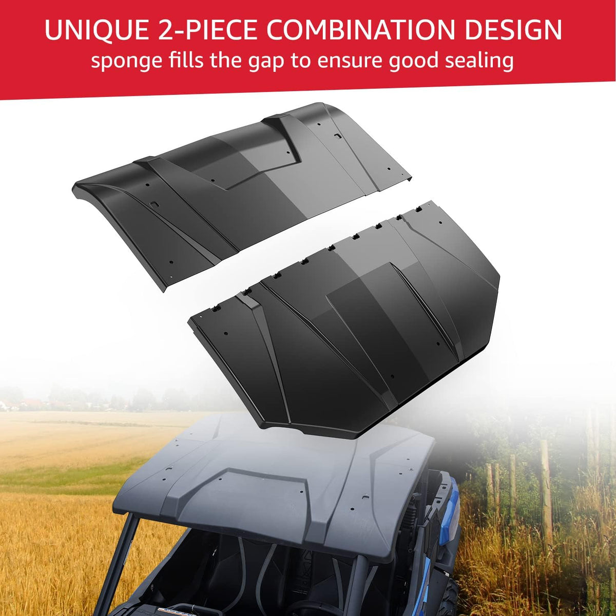2-Piece Hard Roof for Can-Am Maverick Sport/Trail R487213