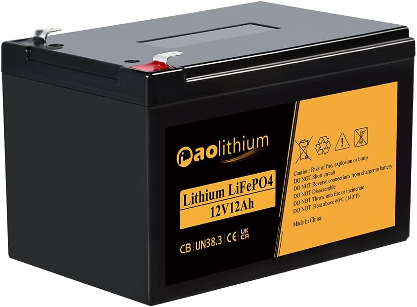 100ah 12V LiFePO4 Battery with Bluetooth Y455