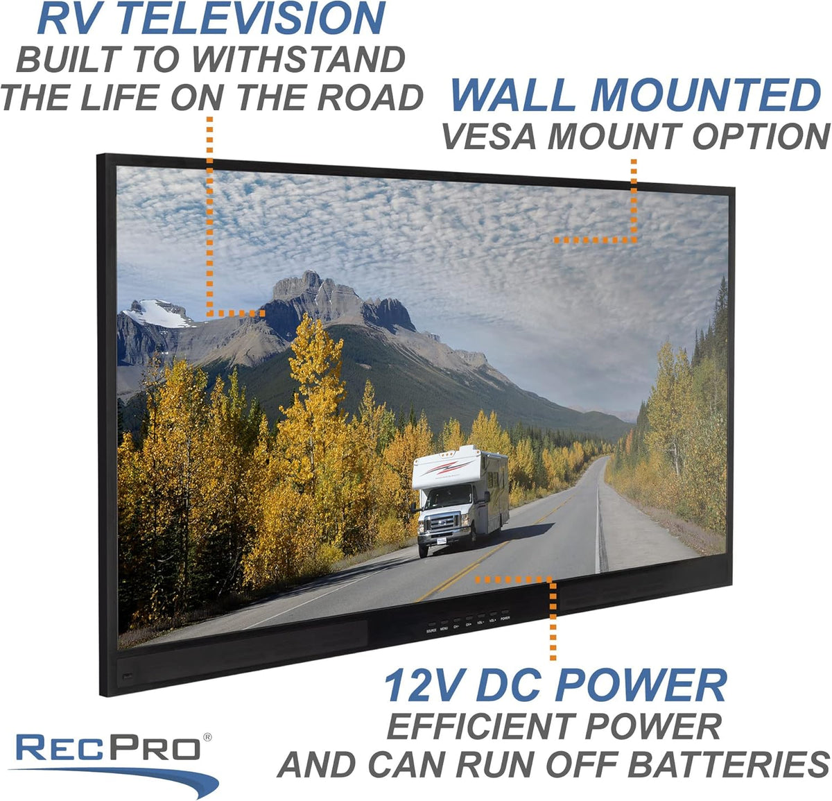 40" Smart TV 1080p HD 12V DC X16037