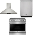 36 Gas Range, Range Hood and Dishwasher M83525