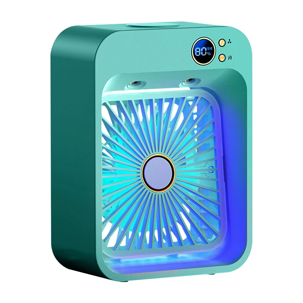 USB Mini Cooler Purification and Humidification Refrigeration Fan B673