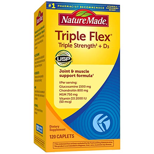 Triple Strength Caplets with Vitamin D3, 120 Count W667034
