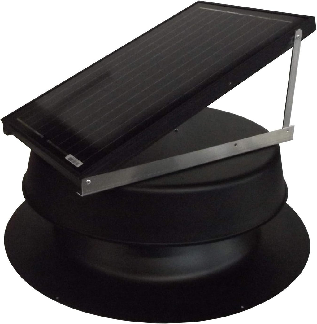 Solar Attic Fan 32-watt Black M8616