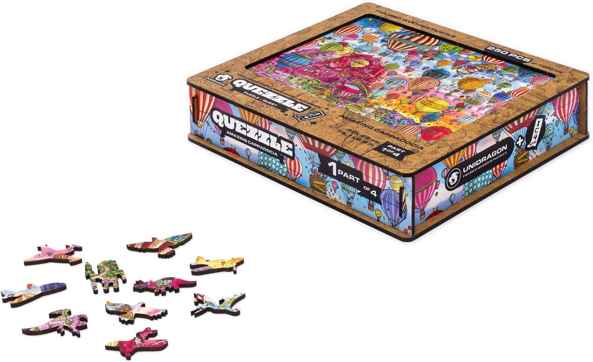 Wooden Jigsaw Puzzle, 250 pcs, 14.1 x 9.8 G481344