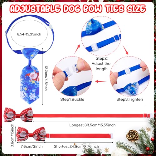 60 Pieces Christmas Dog Bandanas Y33343