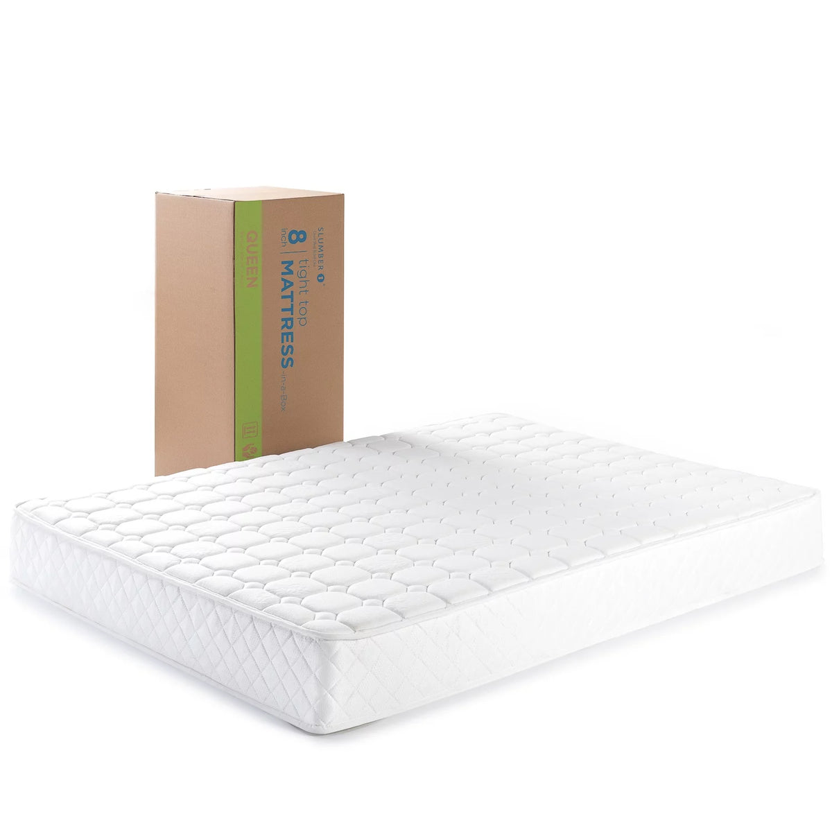 8 Quilted Hybrid Foam and Pocket Spring Mattress Twin-XL O965