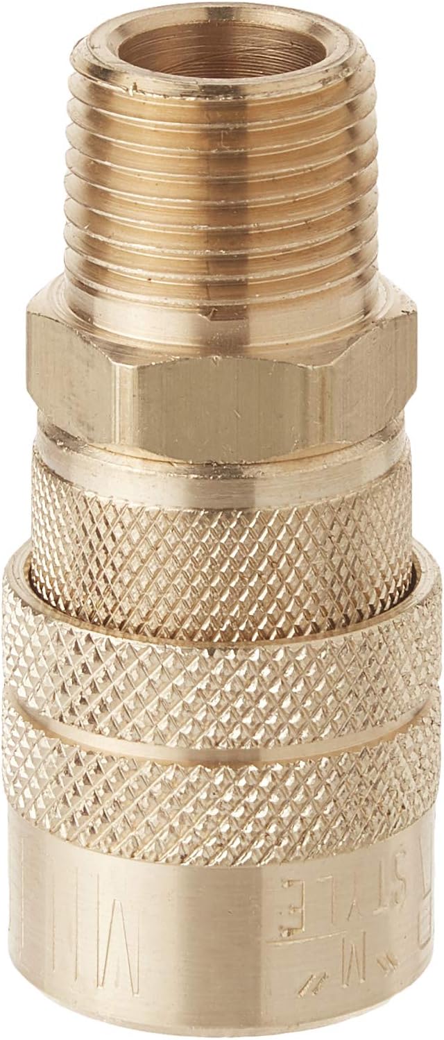 3/8" MNPT M Style Coupler - Box of 10 R32756