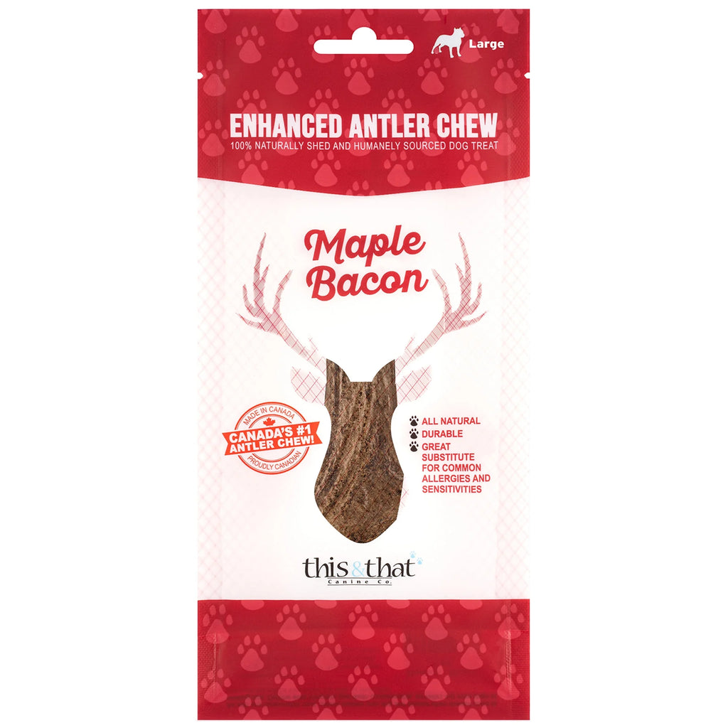 Large Grade A Split Elk Antler Dog Chew E8237