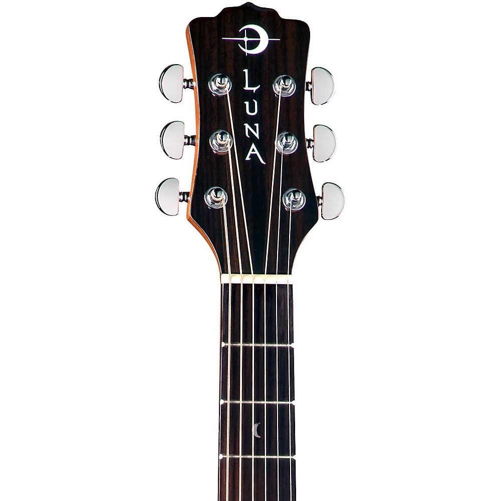Zebra Grand Concert Acoustic-Electric Guitar O9588